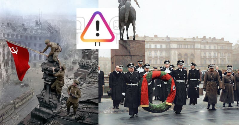 Facebook Suspends Top Photo Colorist For Dangerous WWII Images