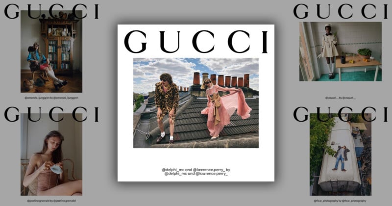 Gucci Ad Campaign: No Photographer, No Problem