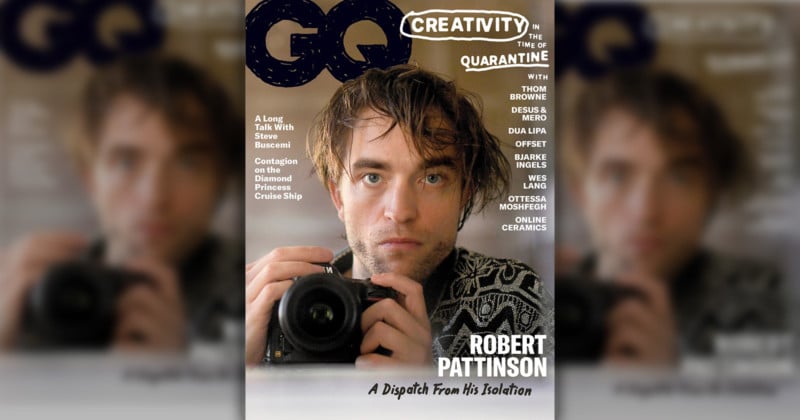 Robert Pattinson Shot His Own GQ Cover and Spread with a Nikon DSLR