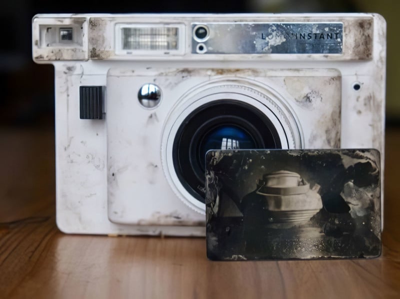 Photographer Converts Instax Camera to Shoot Tiny Wet Plate Photos
