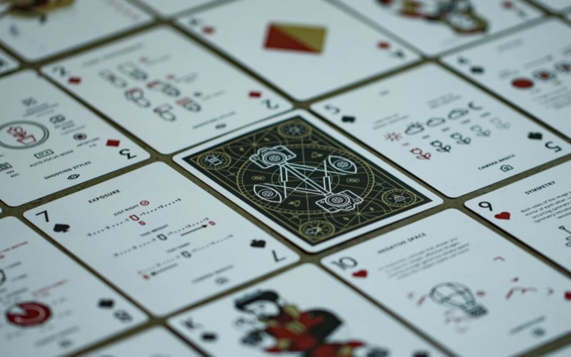 These Camera-Themed Playing Cards are Also a Photography Cheat Sheet