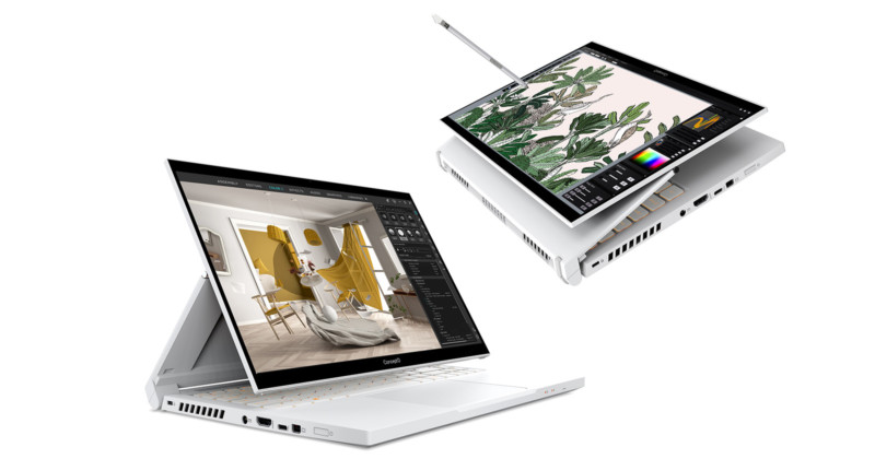 Acer Unveils Affordable ConceptD 3 Ezel Laptop for Creators
