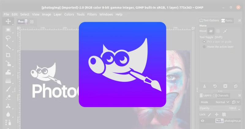 PhotoGIMP Makes GIMP More Familiar to Photoshop Users