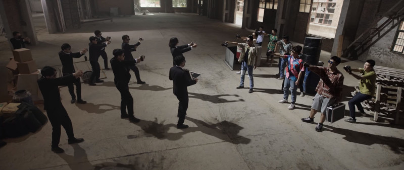  gangster film replaces guns cameras 