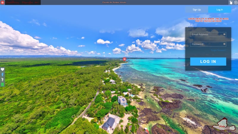 This Guy Made an Aerial Street View of His Island Nations Coastline