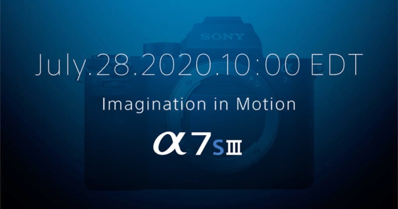 Sony Confirms a7S III Launch on July 28th, Heres What We Know So Far