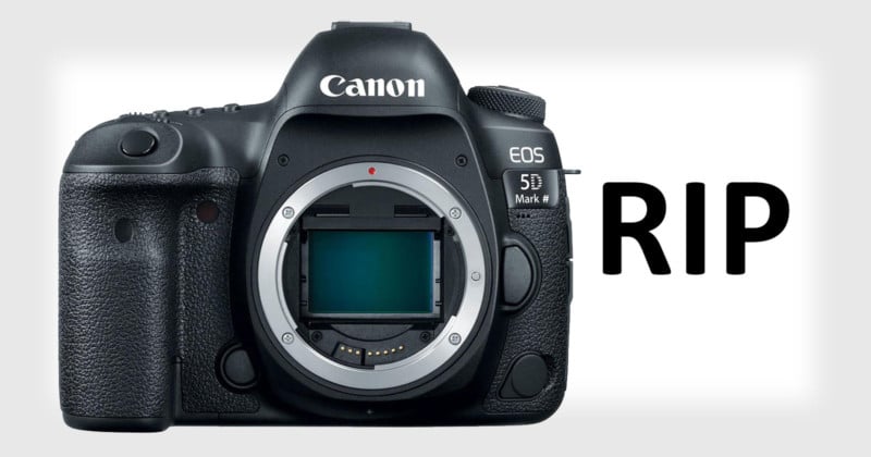 Canons 5D DSLR Line is Dead: Report