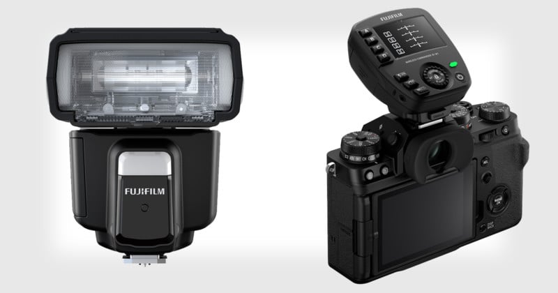 Fujifilm Unveils EF-60 Speedlight and EF-W1 Wireless Trigger