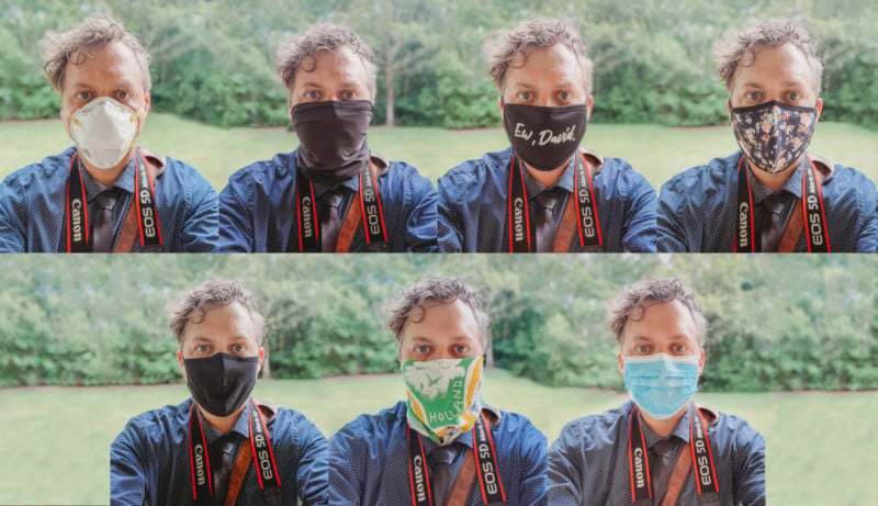  photographer tests best masks working during 