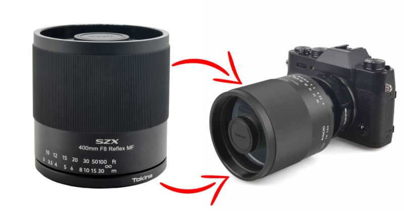  tokina unveils ultra-compact 400mm mirror lens modern 