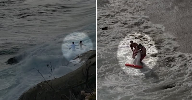 Couple Swept Into the Ocean During Wedding Shoot in Laguna Beach