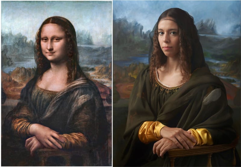 Portraits of Famous Figures Recreated by Their Descendants