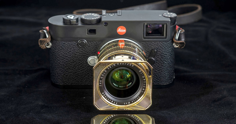 TTArtisan Unveils a Gold-Plated 35mm f/1.4 Lens for Leica Aficionados