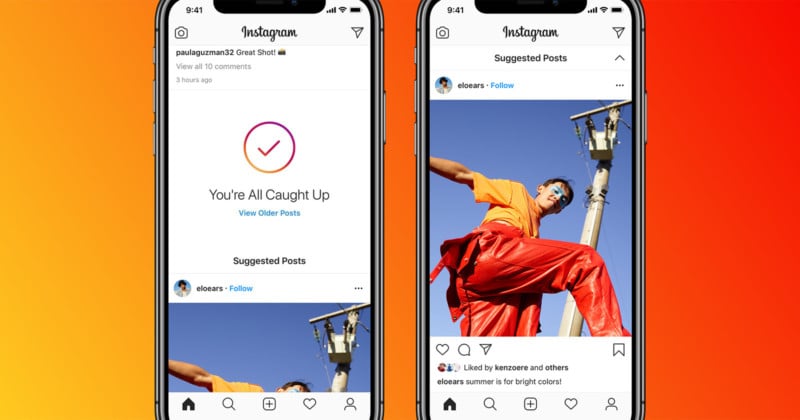 Instagrams Suggested Posts Bring an Endless Scroll of New Photos