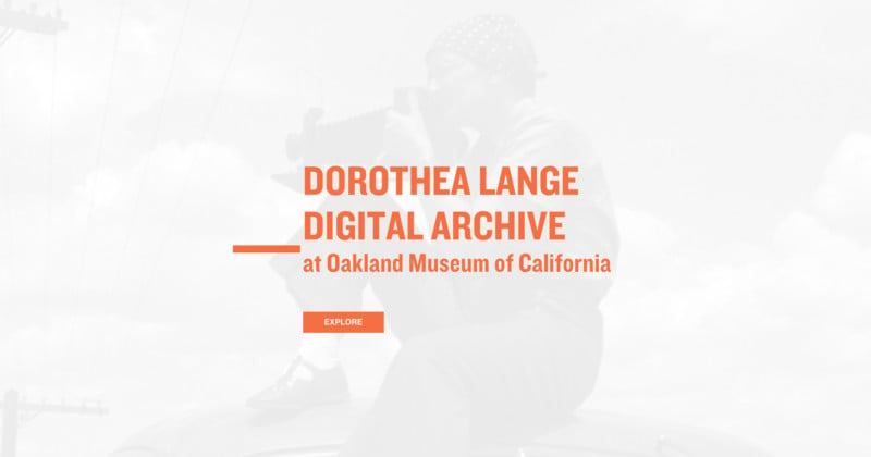 Museum Creates Free Online Archive Dorothea Langes Most Iconic Work