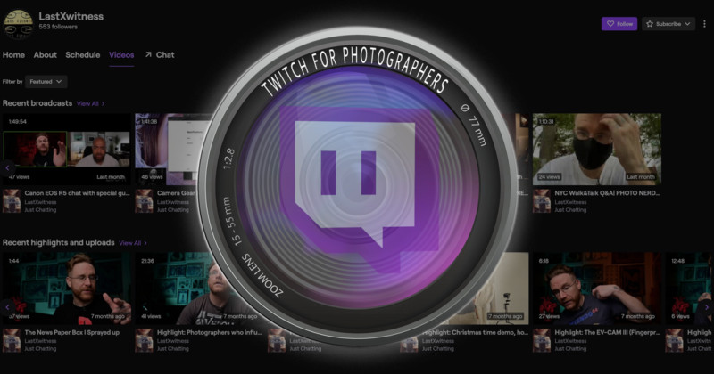 Why Photographers Should Be Using Twitch