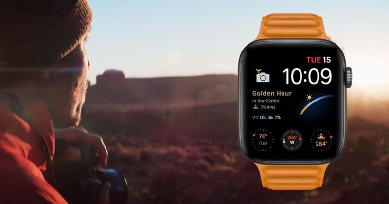 Apple Watch Series 6 Tells Photographers When Its Golden Hour