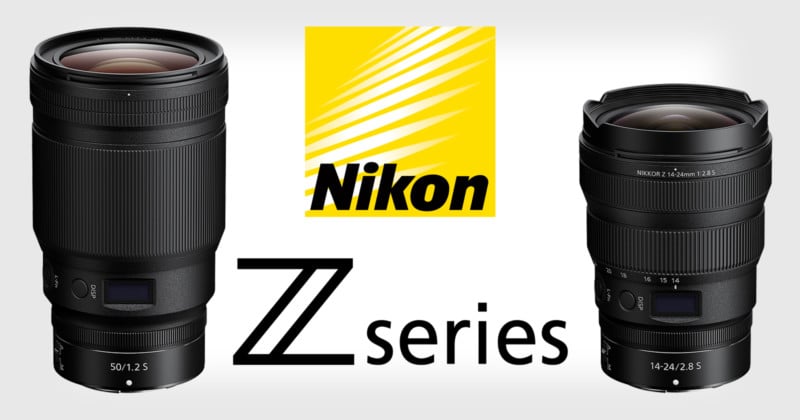 Nikon Unveils the 50mm f/1.2 and 14-24mm f/2.8 S Lenses for the Z-Mount