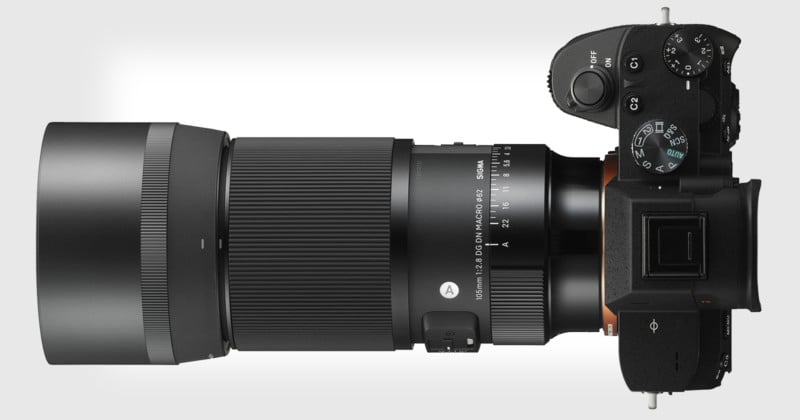 Sigma Unveils 105mm f/2.8 DG DN Macro Lens for Mirrorless Cameras