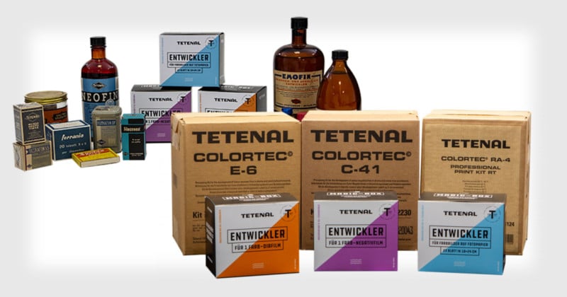 TETENAL is Back: 173-Year-Old Photo Chemistry Brand Launches New Store