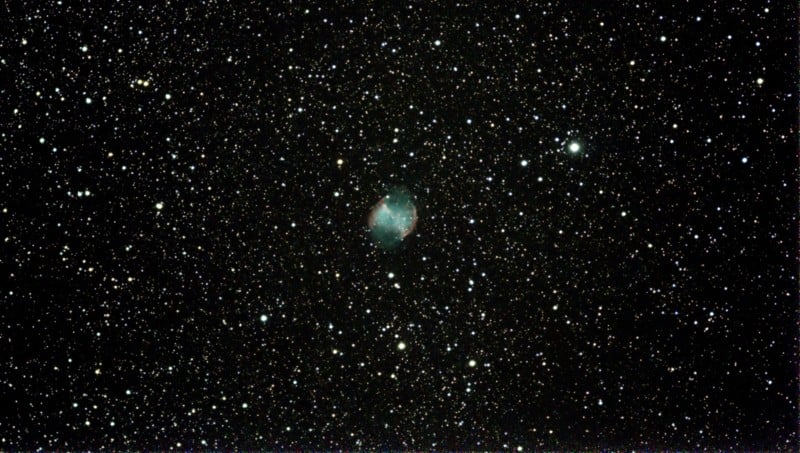 5.1 M27 Dumbbell nebula 177x10s 30min