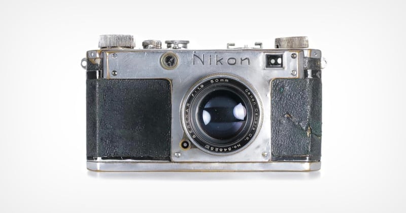  prototype nikon rangefinder auctions record-setting 468 850 
