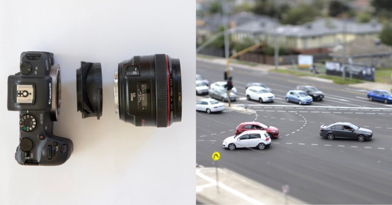 This Is a Fully-Functional 3D-Printed Canon EF to RF Tilt Adapter