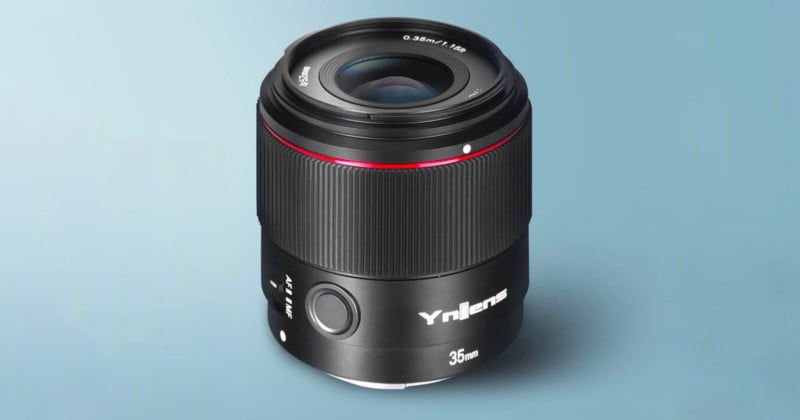  yongnuo unveils full-frame 35mm sony e-mount lens 