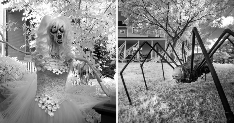  infrared ghouls goblins fresh take halloween photography 