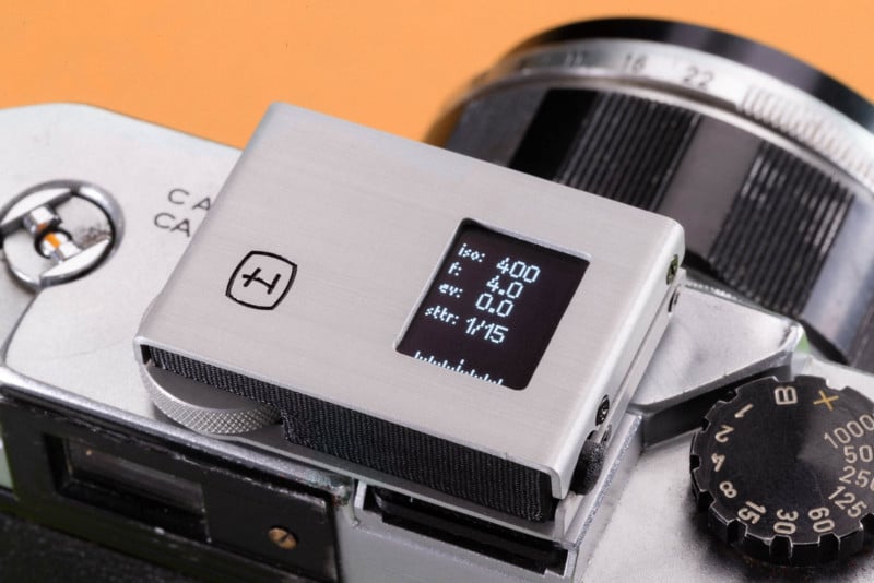 Lime One is a Tiny Light Meter that Attaches to Your Cameras Hot Shoe