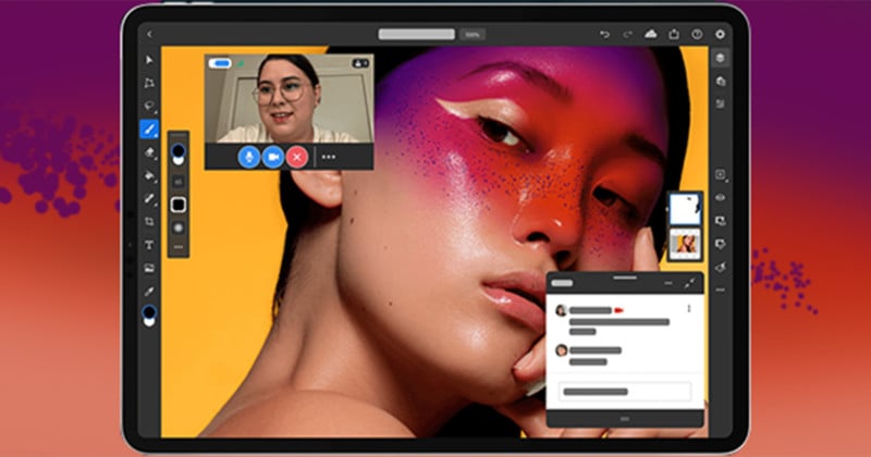 Photoshop on iPad Gets Edit Image Size and Livestreaming Support