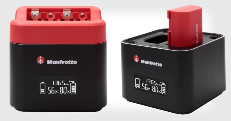  batteries chargers manfrotto 