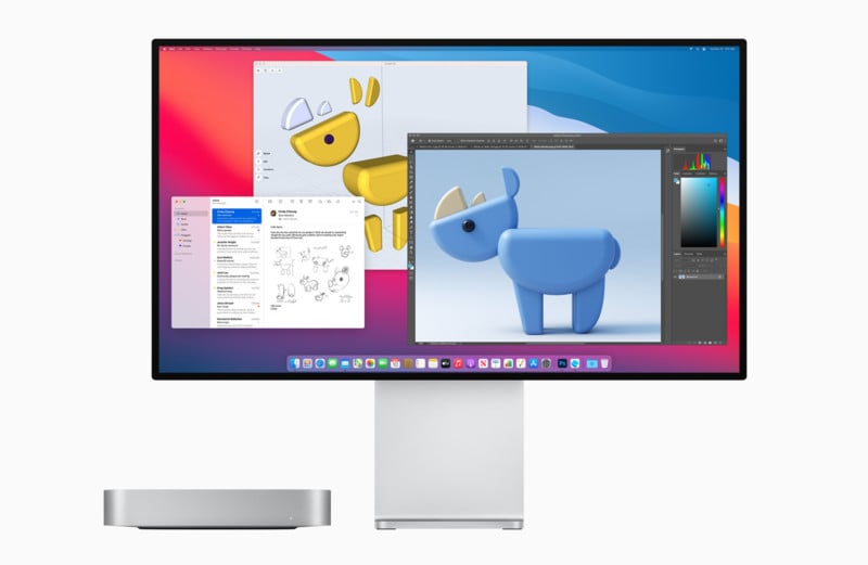 Apple new mac mini prodisplay bigsur screen 11102020