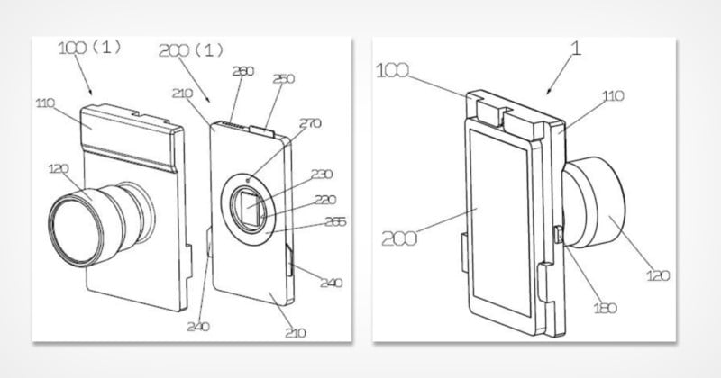 Yongnuo Patents Unusual Smartphone and Camera System Combo