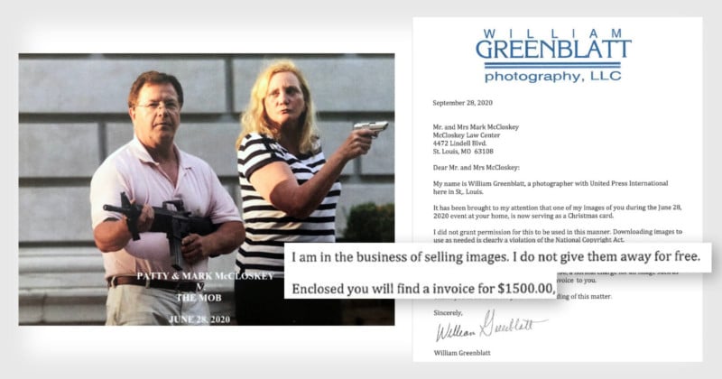 Gun-Toting Couple Billed by Photog for Using Viral Photo on Greeting Cards