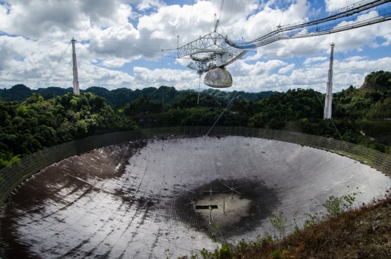 Drone Captures the Terrifyingly Violent Collapse of the Arecibo Observatory