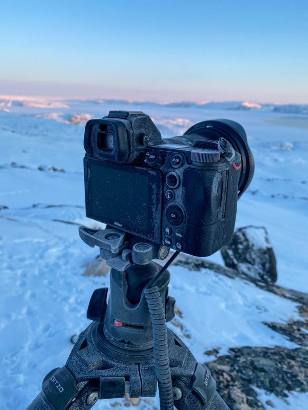  how freeze camera cables otherworldly beauty ilulissat 
