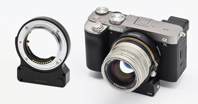 Shoten Announces Contax G to Sony E Mount Adapter with AF Motor