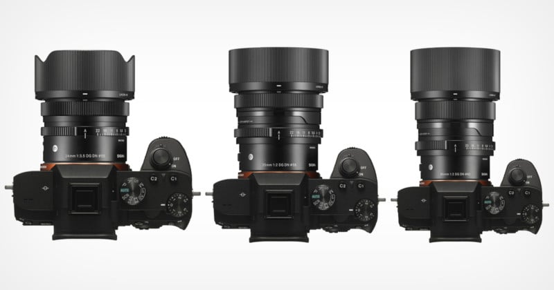 Sigma Launches Three New Primes as Part of the I Series of Compact Lenses