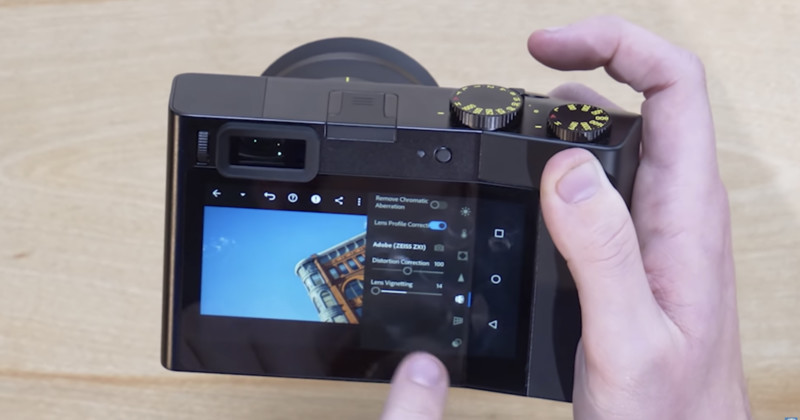 This is How Lightroom Mobile Works on the Zeiss ZX1