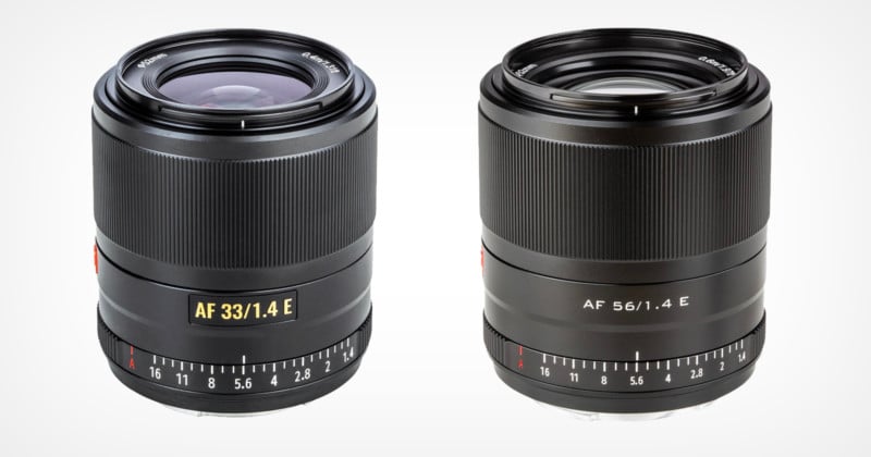 Viltrox 33mm and 56mm f/1.4 APS-C E-Mount Lenses Now Available