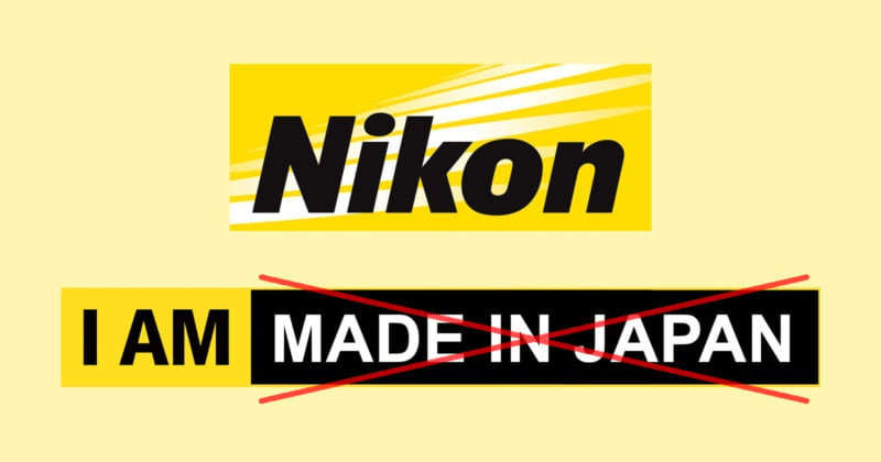 Nikon to Stop Making Cameras in Japan: Report