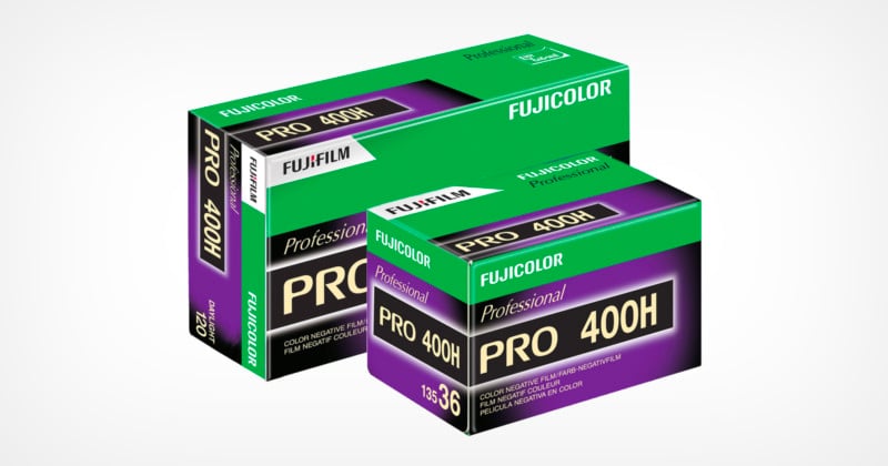 Fujifilm Has Discontinued its Pro 400H Color Negative Film