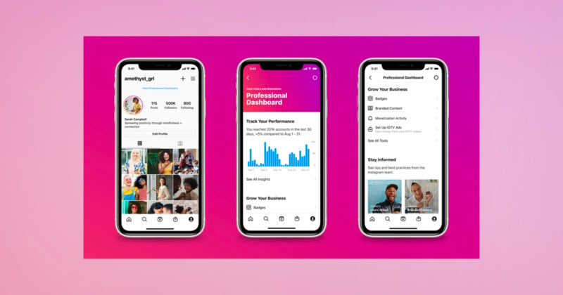 Instagram Adds Professional Dashboard for Creators