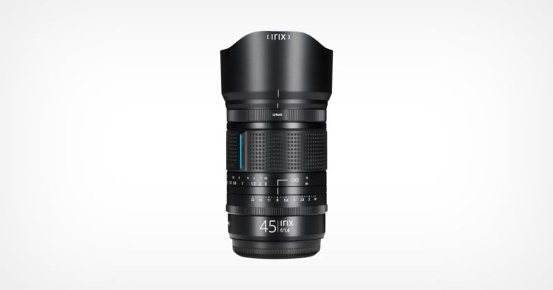 Irix Reveals the 45mm f/1.4 Lens for the Fujifilm GFX