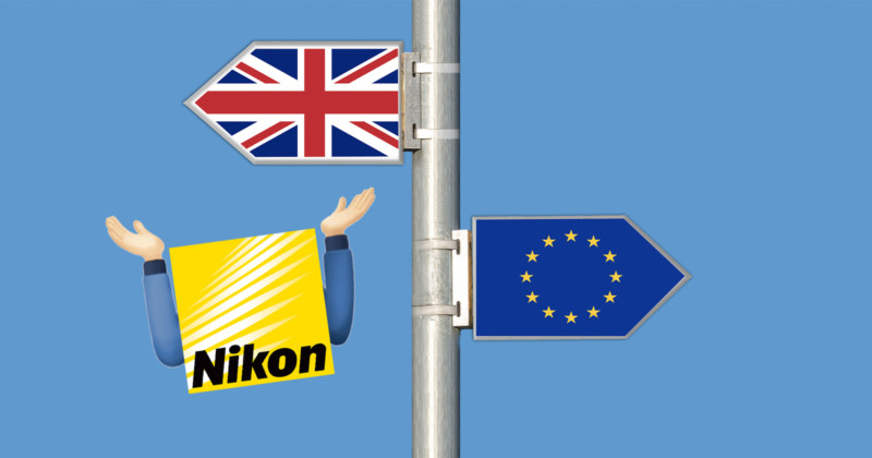 Nikon U.K. is Suspending Orders as a Result of Brexit Changes
