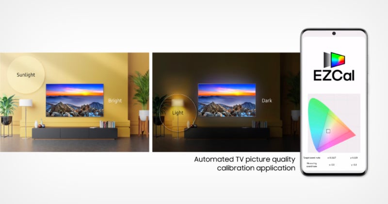 Samsung Experimental Lab Reveals Phone App for Screen Calibration