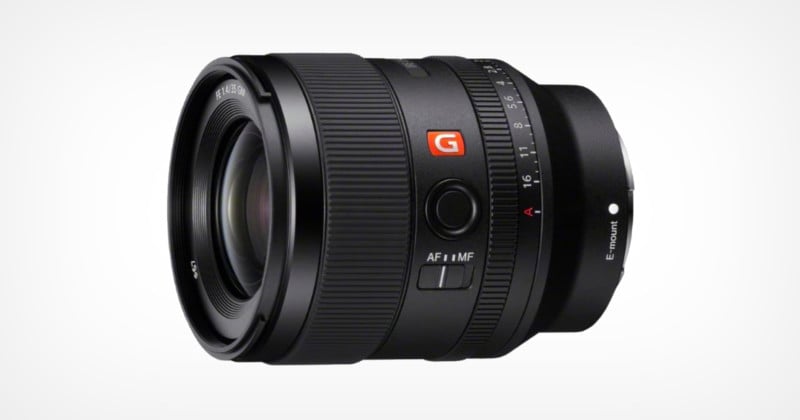 Sony Unveils the FE 35mm f/1.4 G-Master Lens