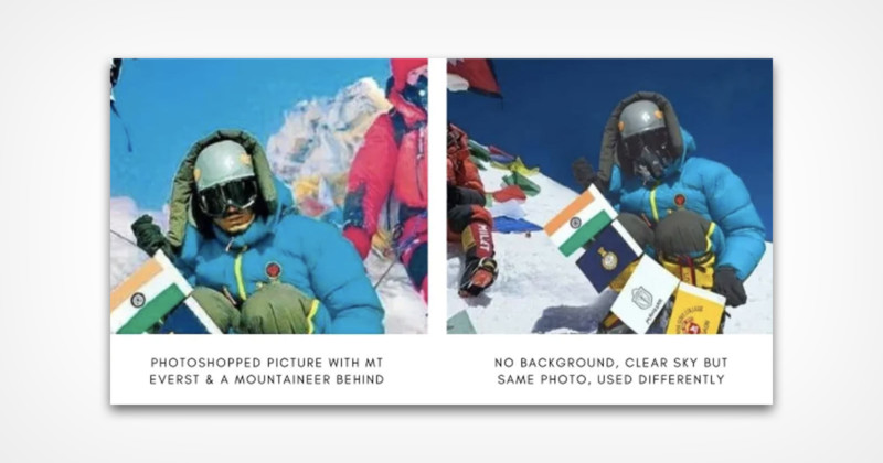  climbers banned from everest faking photo 
