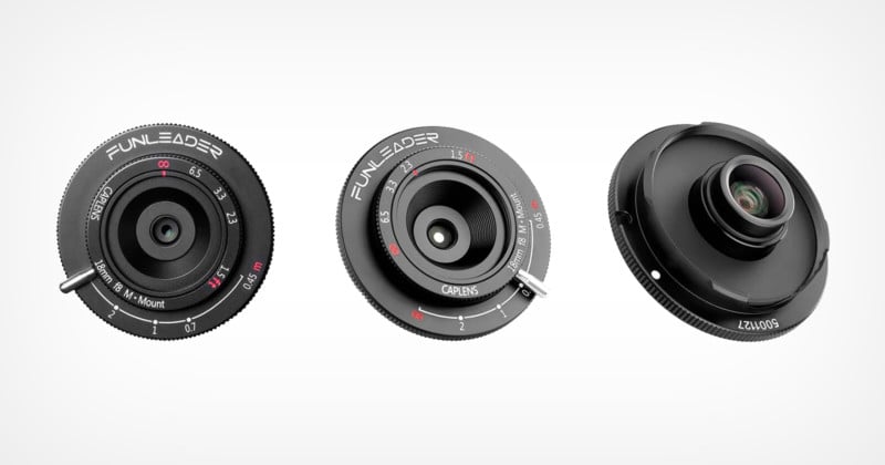 Funleader Launches M-Mount Version of its 18mm f/8 Cap Lens